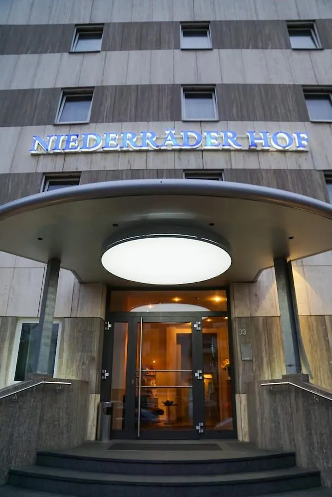 Hotel Niederraeder Hof Frankfurt nad Menem